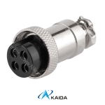 کانکتور GX20 ۴ پین صنعتی | کانکتور نظامی | کانکتور صنعتی | کانکتور قطر ۲۰